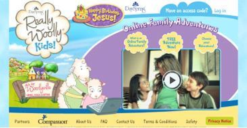 DaySpring隆重推出大型耶穌生日派對親子互動網