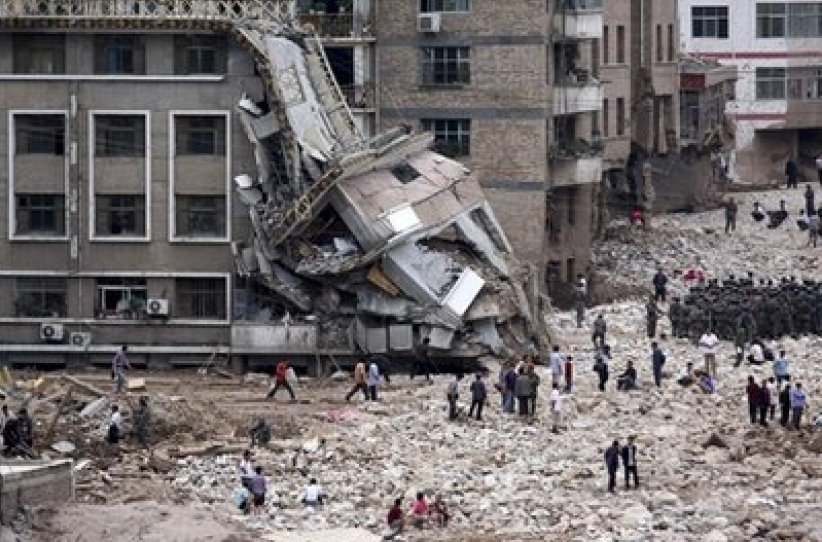 中国暴雨成灾甘肃泥石流337人死 宣明会投入救援呼吁支持