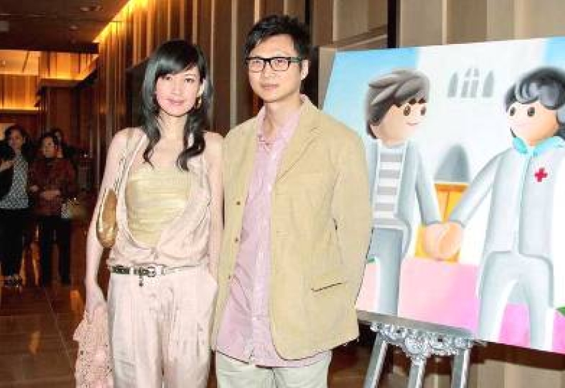 高皓正教堂幸福舉行婚禮 一班基督徒藝人朋友到賀