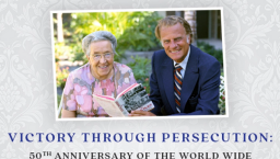 國際大屠殺紀念日 葛培理佈道會特別展覽紀念《密室》彭柯麗感人見證