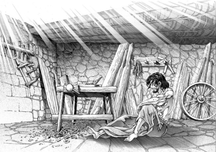 漫畫《我是王》 張文偉創耶穌形象畫出電影感