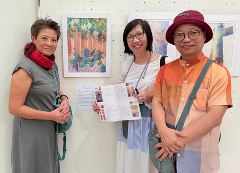 「祝福亞洲」基督徒藝術東京雙年展結束 周文志分享策展點滴