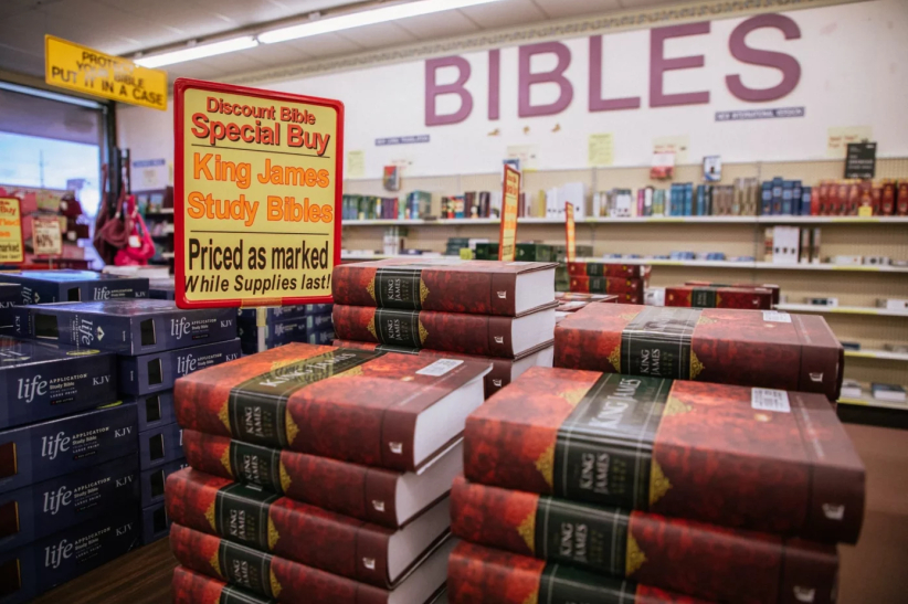 Bible sales double