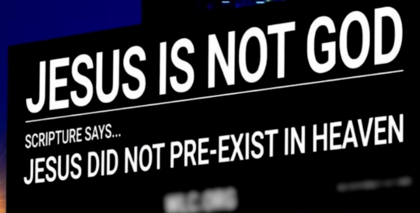 「耶穌不是神」廣告牌