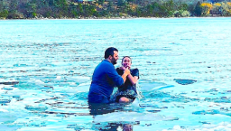 西點軍校學員冰河受浸見證基督