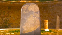 2900年歷史米沙石碑刻大衛王名字