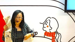 基督教聯合書展開幕 黃佩蓮校長籲親子伴讀：有愛就有動力成長！