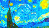 印象派大師梵高「現身」香港故宮《星夜》揭示上帝的恩典